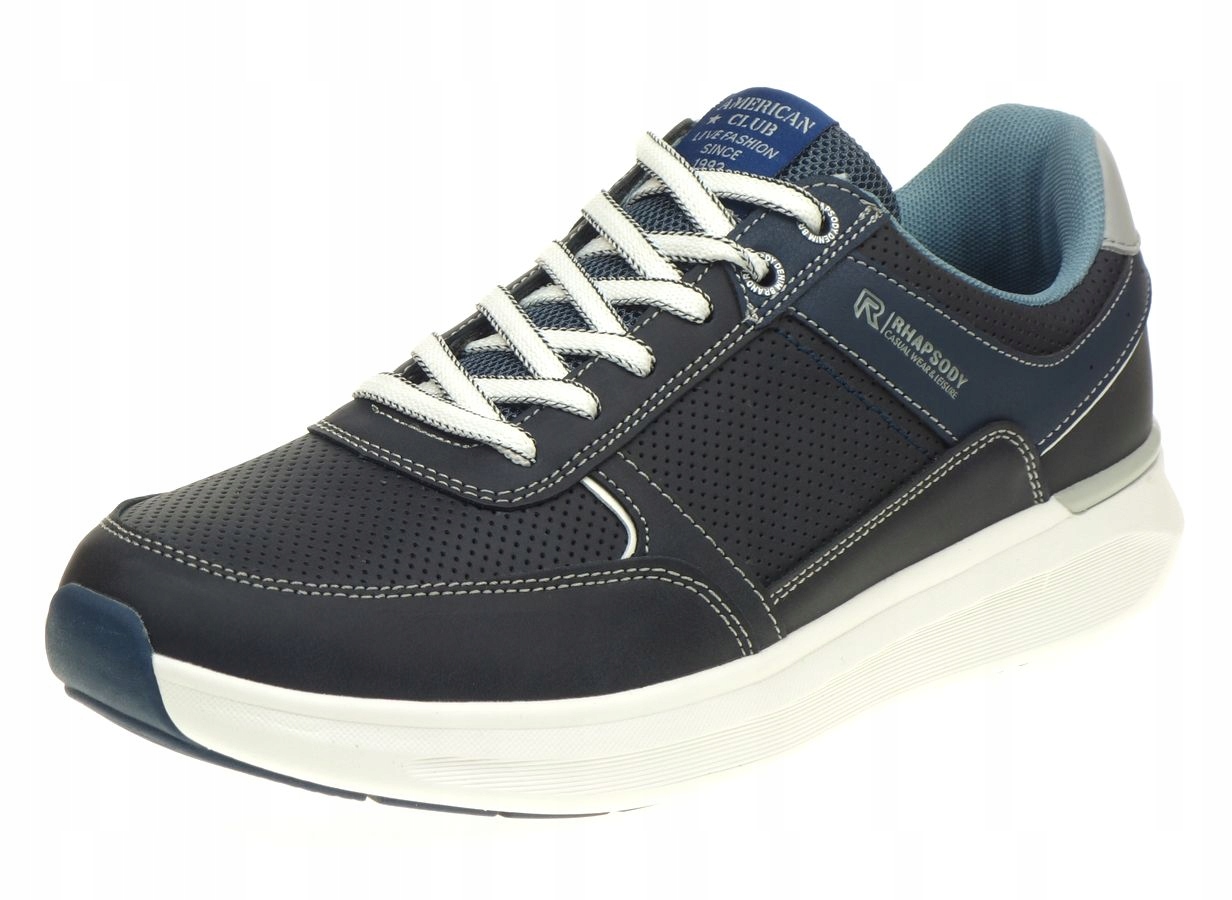 Pánské sportovní boty American Club RH124 Adidasy Polobotky Memory Foam 43