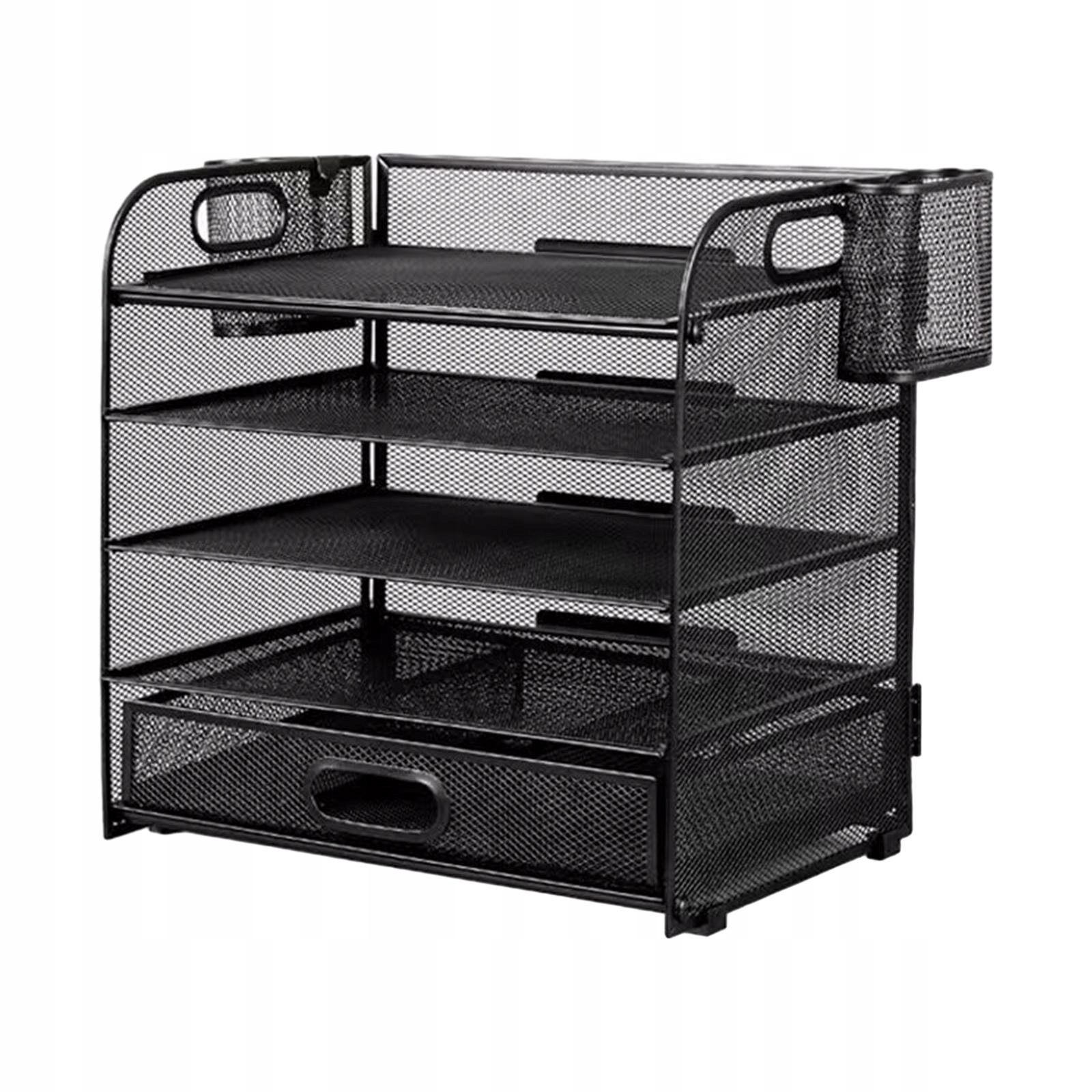 Mesh File Letter Tray Document Shelf Filing 5 Slot Format A2