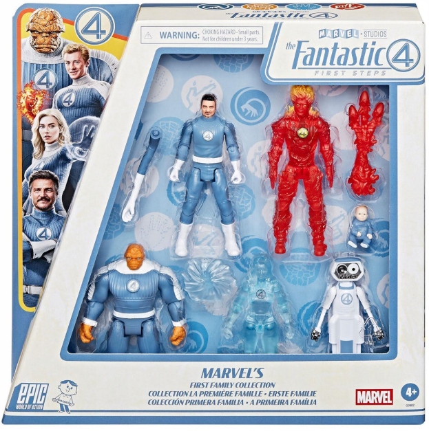 Marvel Fantastické 4 figurky G0982 Mister Fantastic Invisible Woman Torch