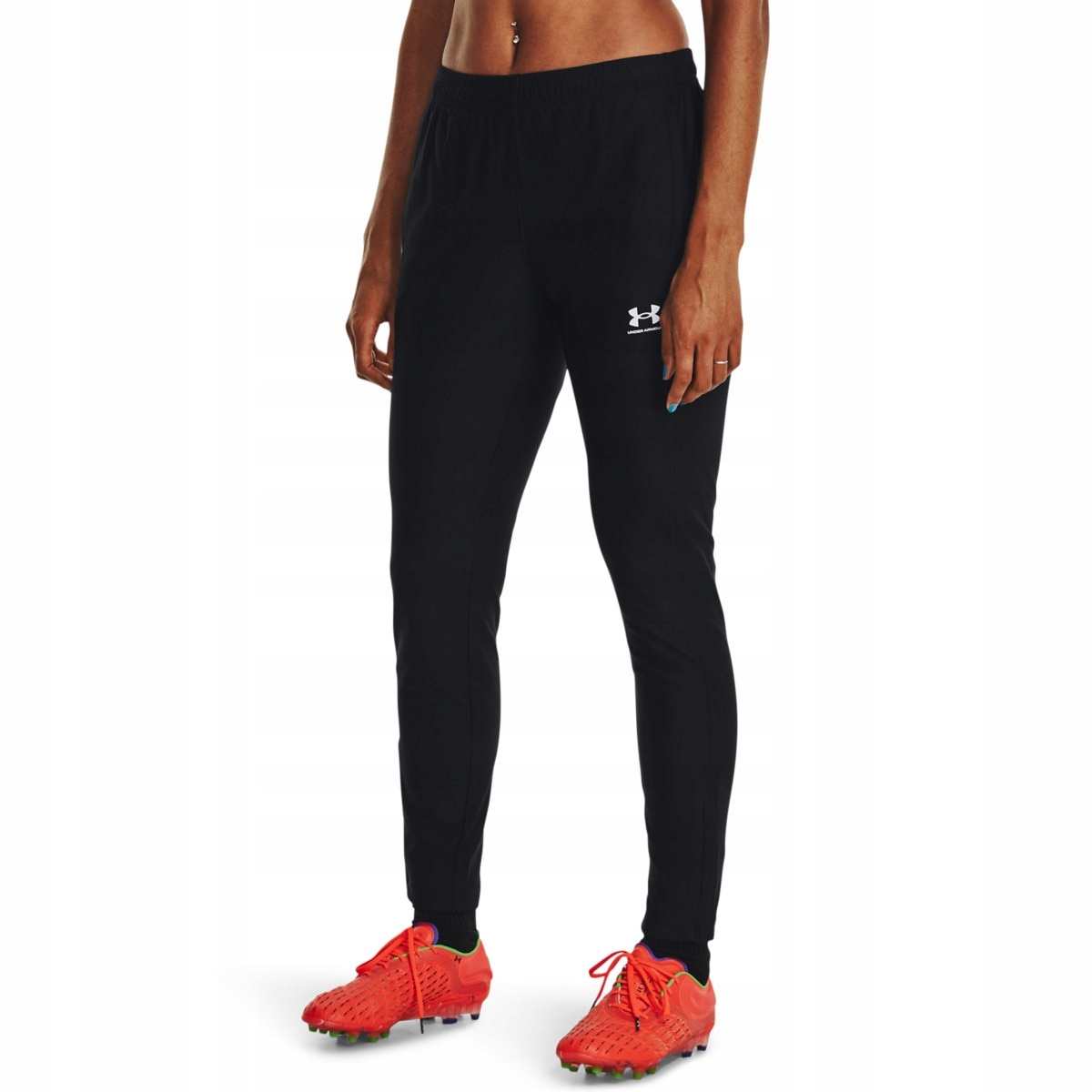 Under Armour Sportovní kalhoty Ua Ws Ch. Pique Pant-BLK černá