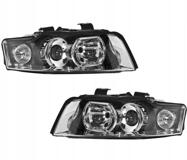 TYC REFLEKTORY LAMPY PRZÓD KOMPLET AUDI A4 B6 00-05