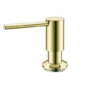 Dávkovač na mycí prostředek na nádobí zlatý Premium