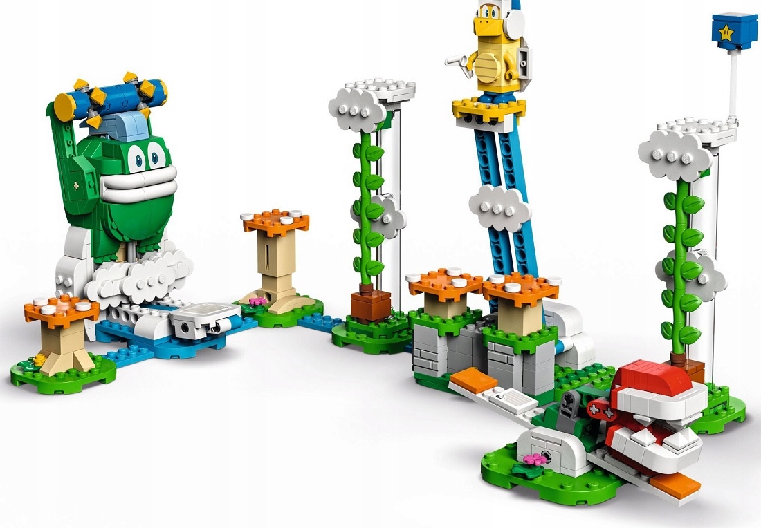 540 ele stavebnice Lego Mario Big Spike A Mraky 71409