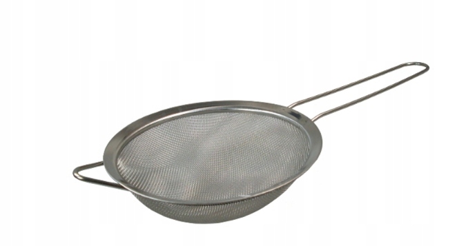 

Sitko Nierdzewne Sito Kuchenne Metalowe Mąki 18cm