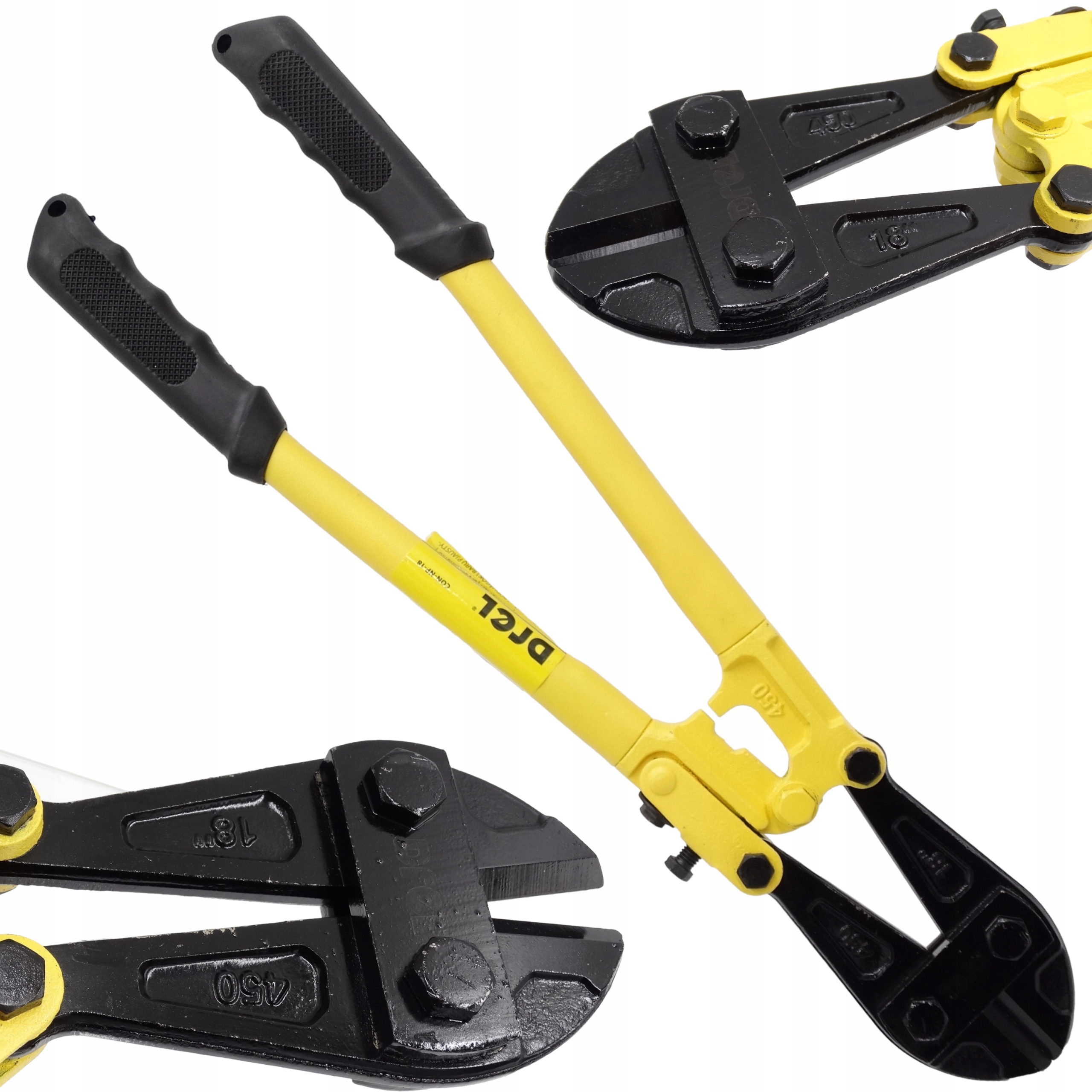 Nożyce do cięcia prętów drutu 36' 900mm max 16mm.