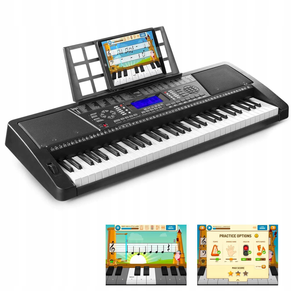 

Keyboard 61 klawiszy MIDI Profesjonalny Do Nauki