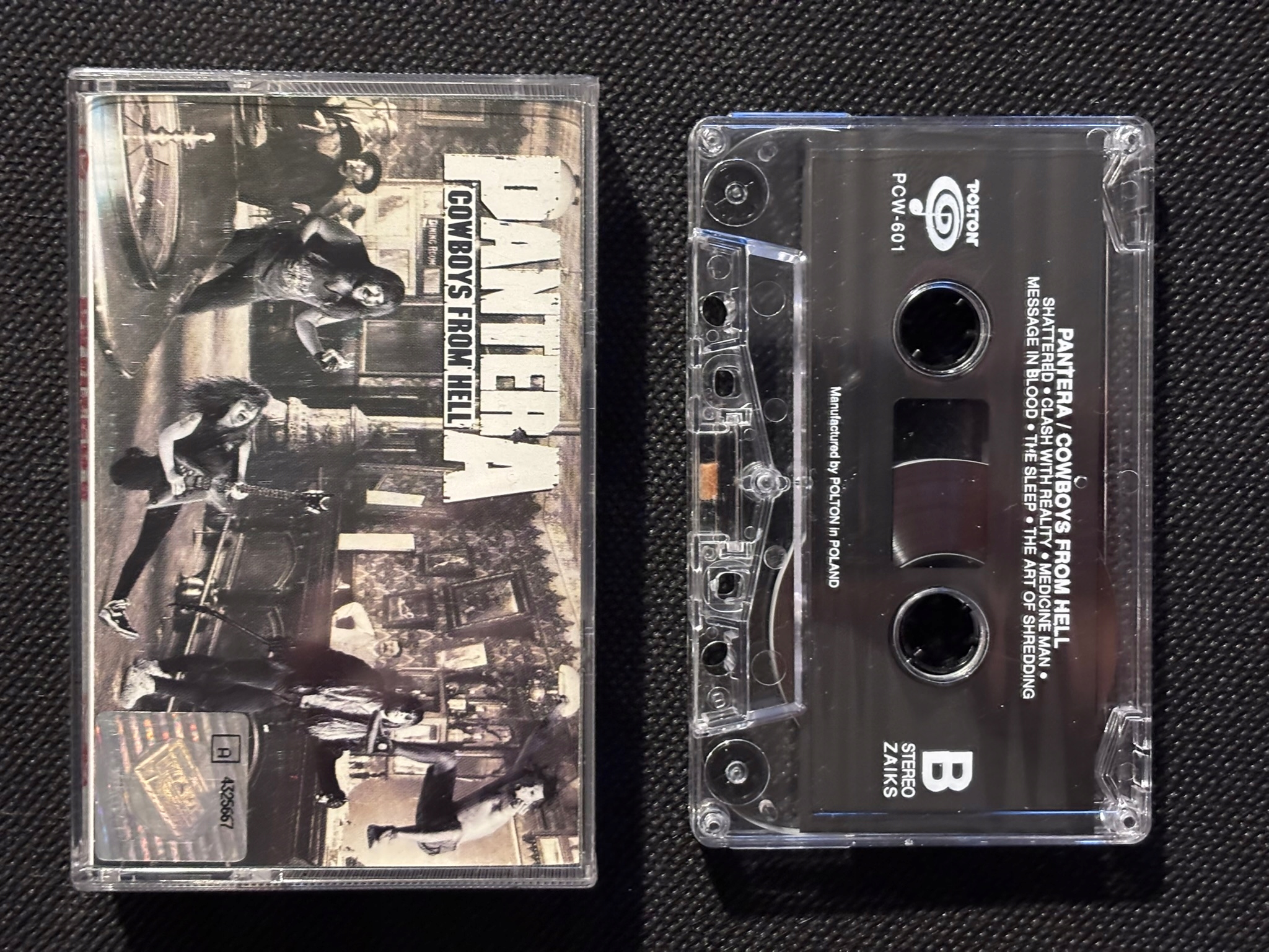 Pantera Cowboys from Hell サイン入り Pantera Cowboys from Hell