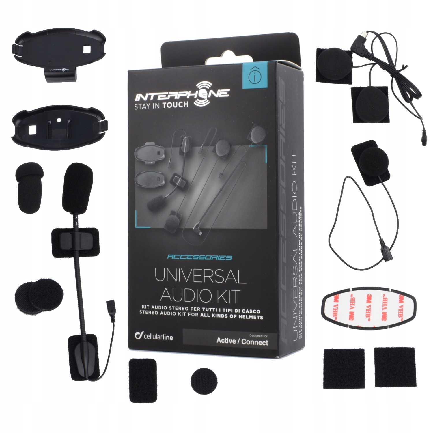 Zestaw audio INTERPHONE Active/Connect