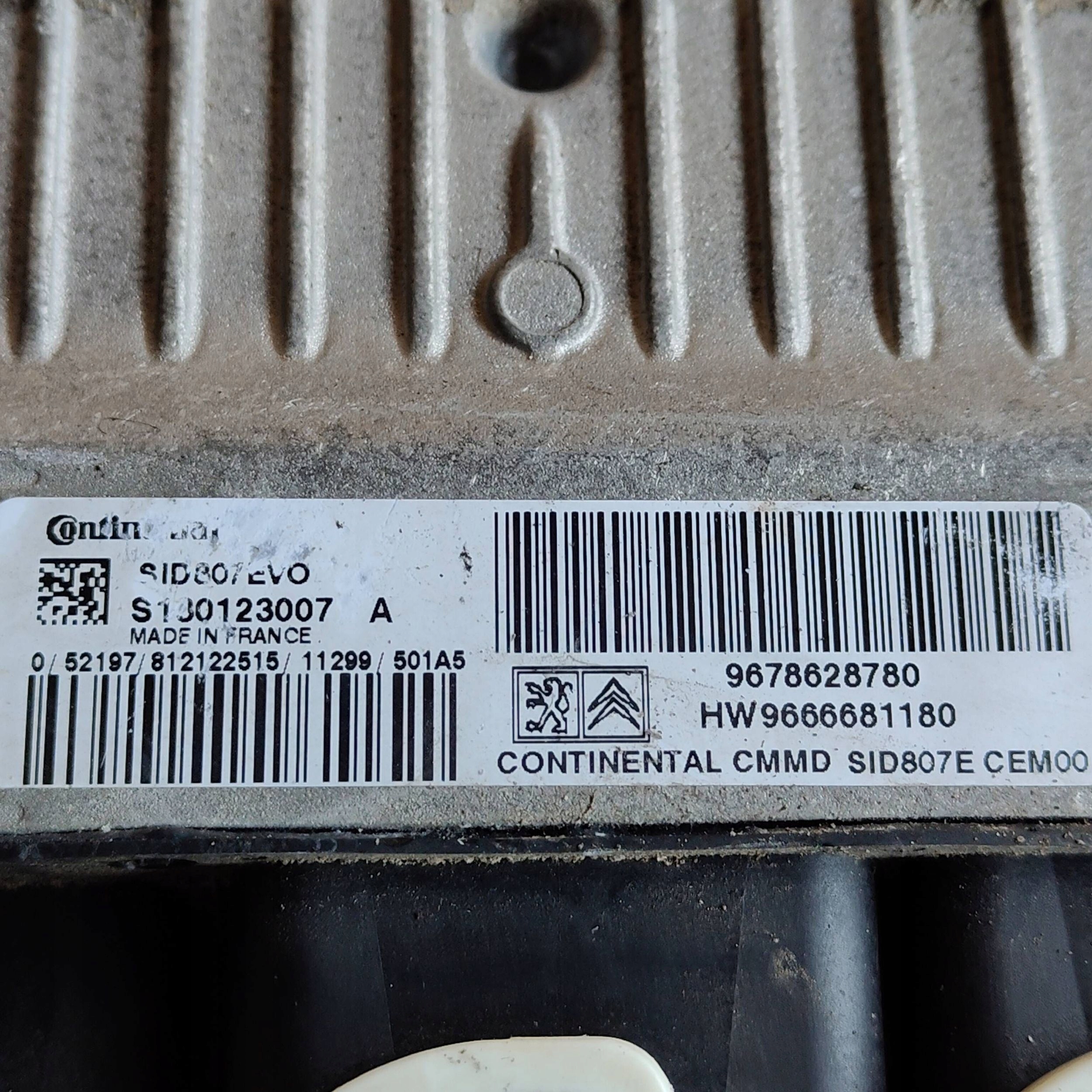 Centralina Motore Citroen DS3 9666681180