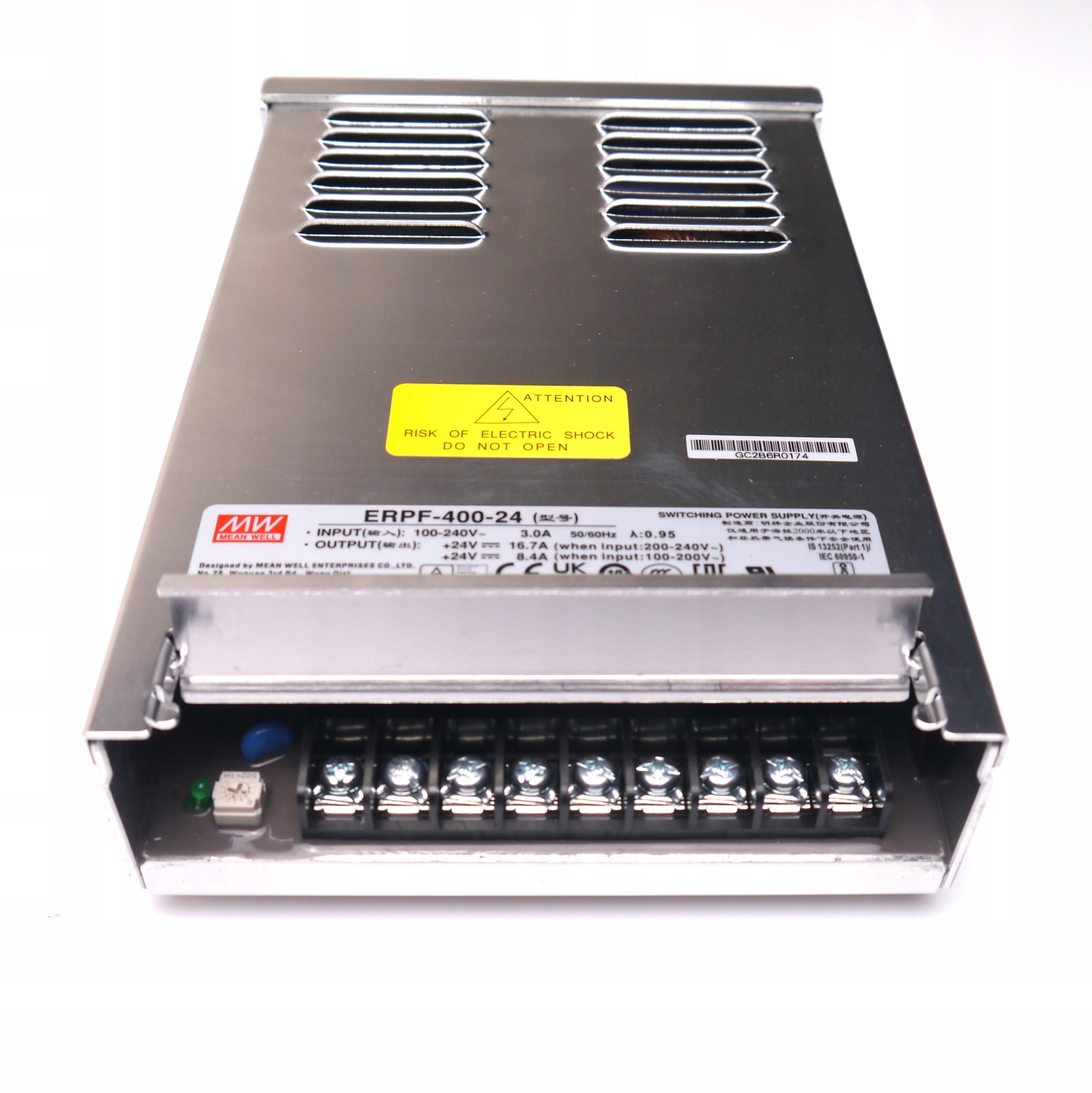 zasilacz ERPF-400-24 impulsowy 16,7A 24V 400W do led pod Schody kuchnia