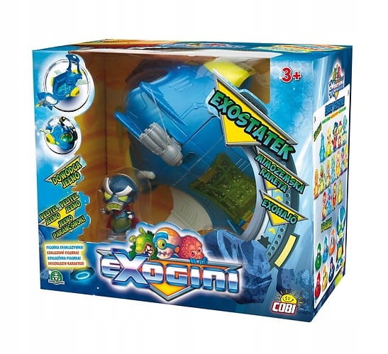 EXOGINI ZESTAW EXOSTATEK + FIGURKA