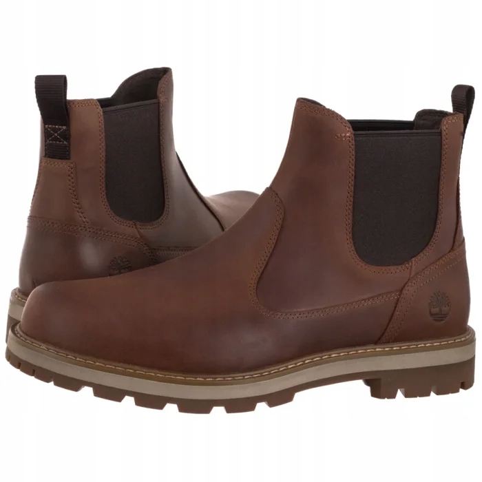 Boty Timberland Britton Road Mid Chelsea Boot Rust 0A6A4W