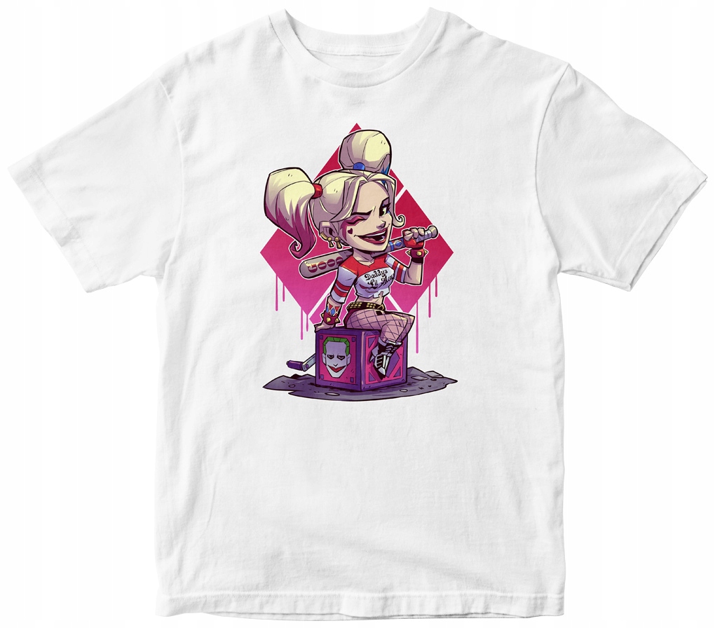 

T-shirt Koszulka Dziecięca 134CM/8L - Harley Quinn