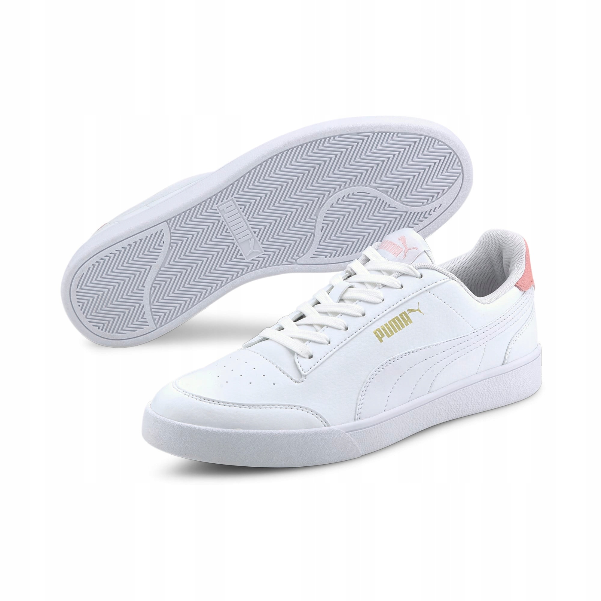 Dámské sportovní boty Puma Shuffle bílé 30966802, velikost 38.5