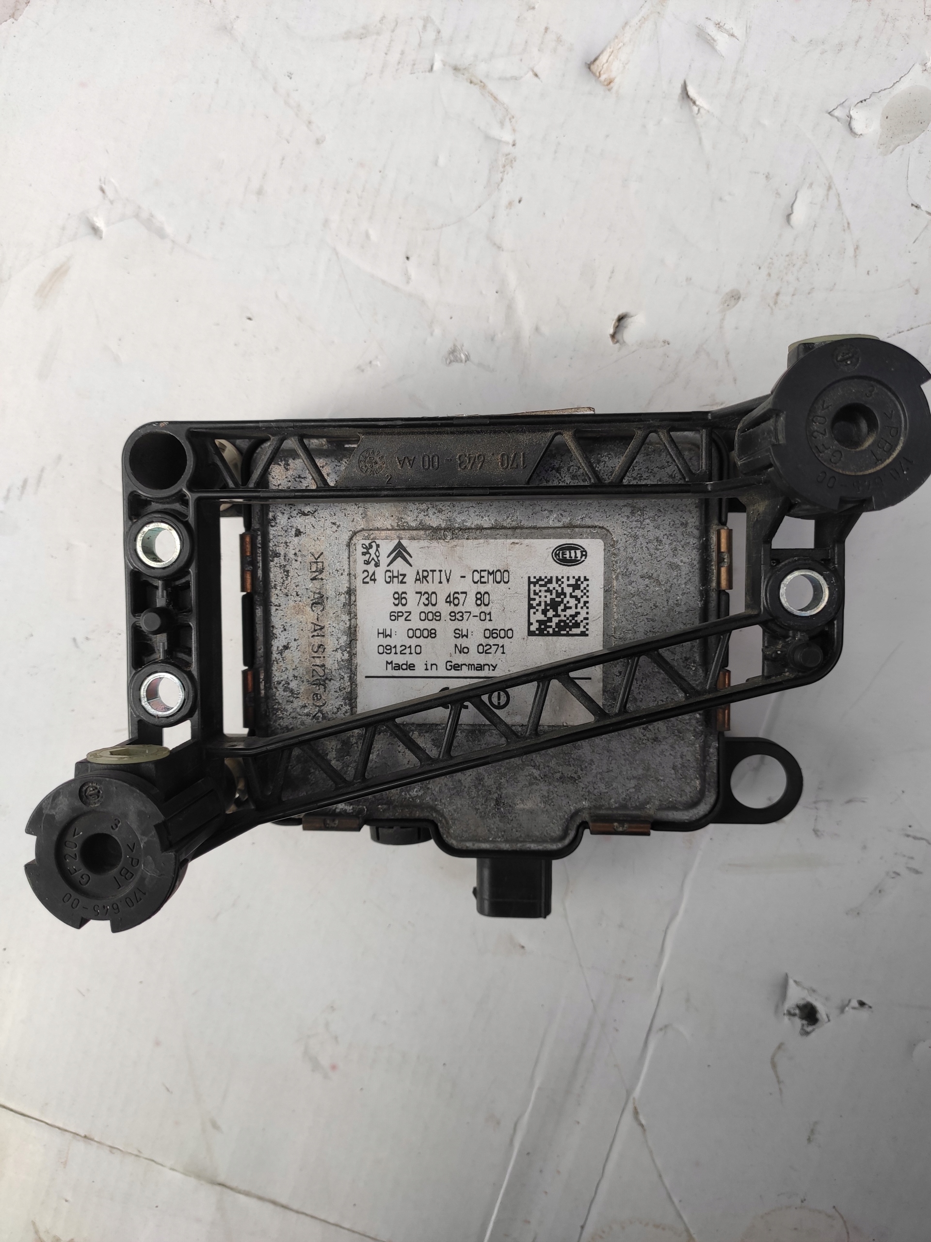 PEUGEOT 3008 5008 RADAR CZUJNIK 96730467803