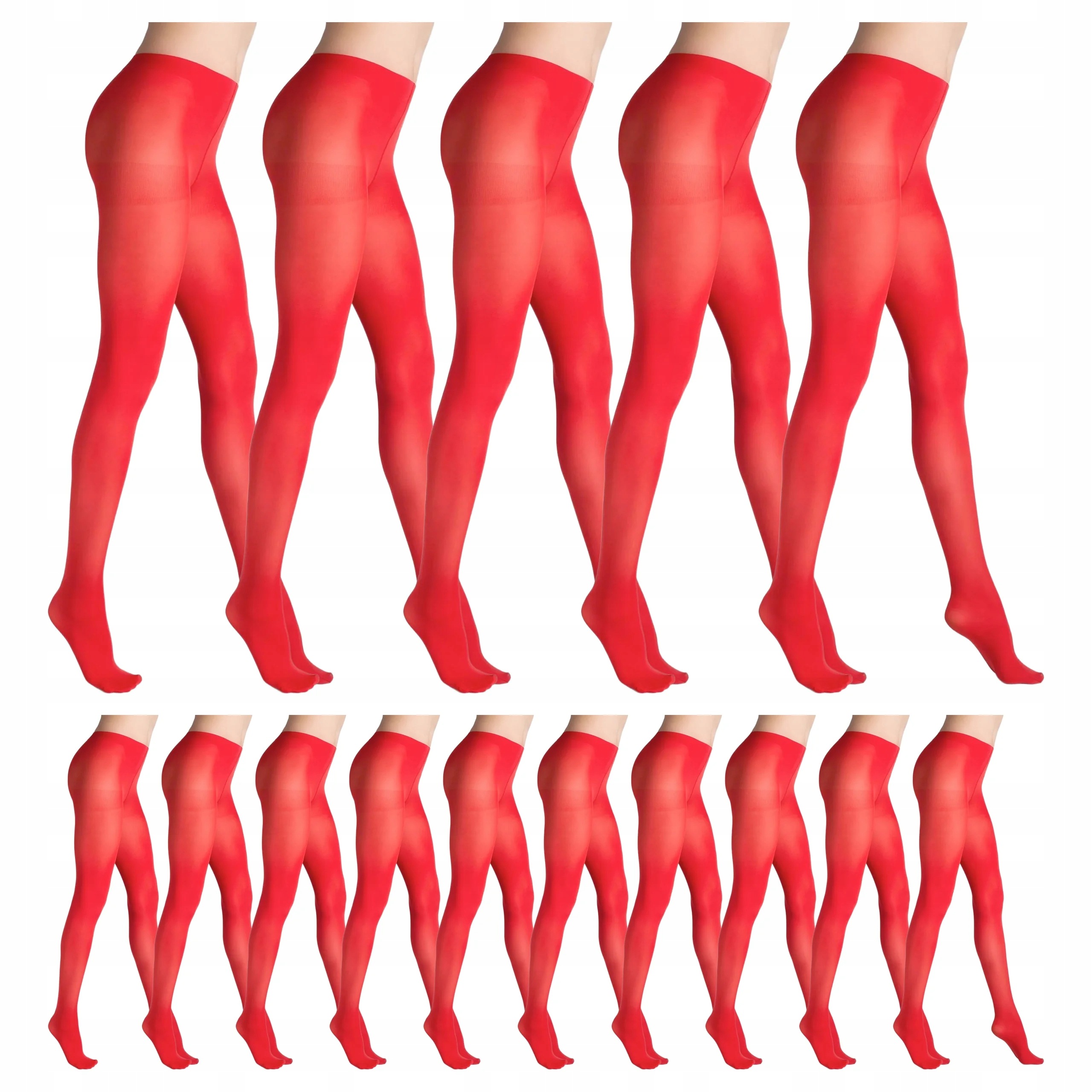 15 x Punčocháče 40 den matné krycí Tonic 40 Marilyn 3-M New Red