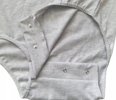 ZOAND Body śpiochy dla dorosłych chorych demencja Szary melanż XL Kod producenta ZOAND Body śpiochy Szary melanż XL