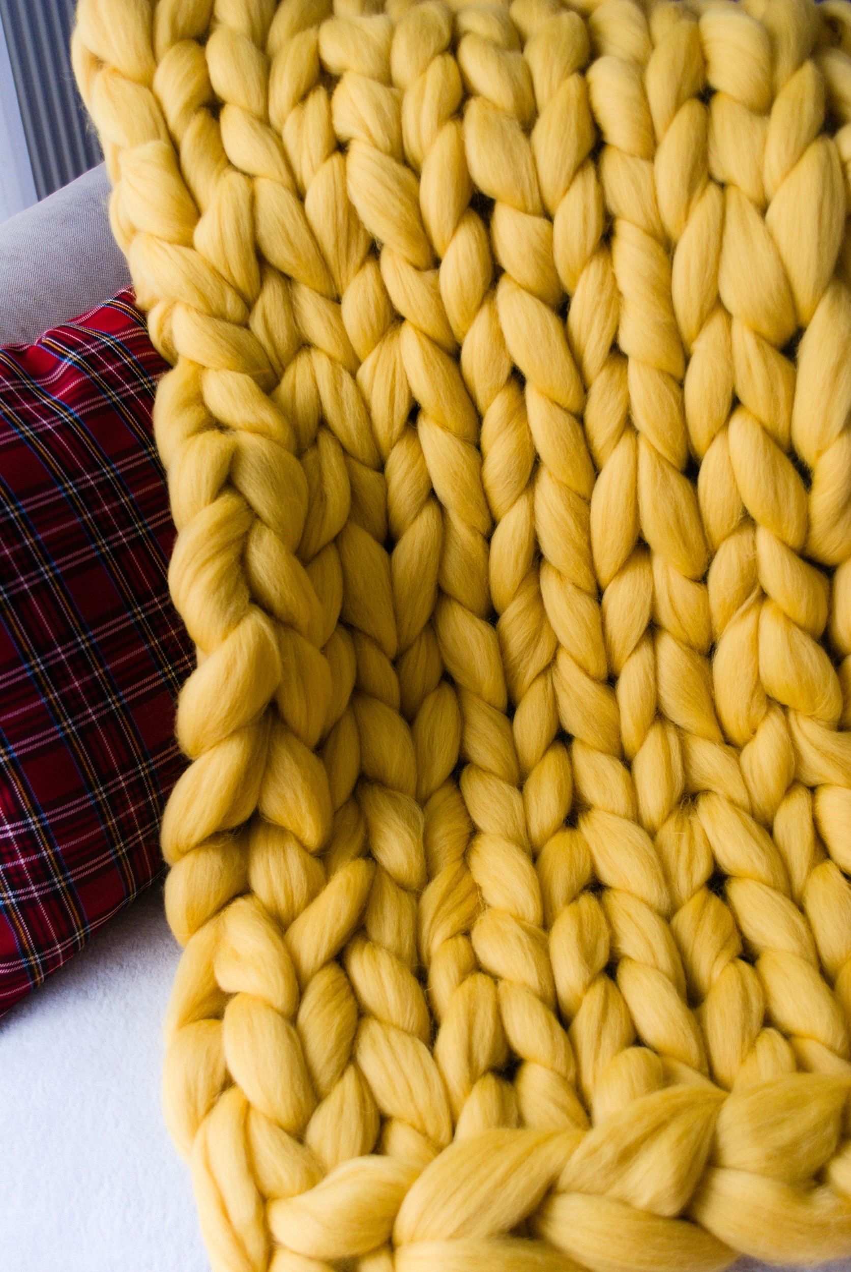 Přikrývka z česané vlny 80 x120 cm na objednávku