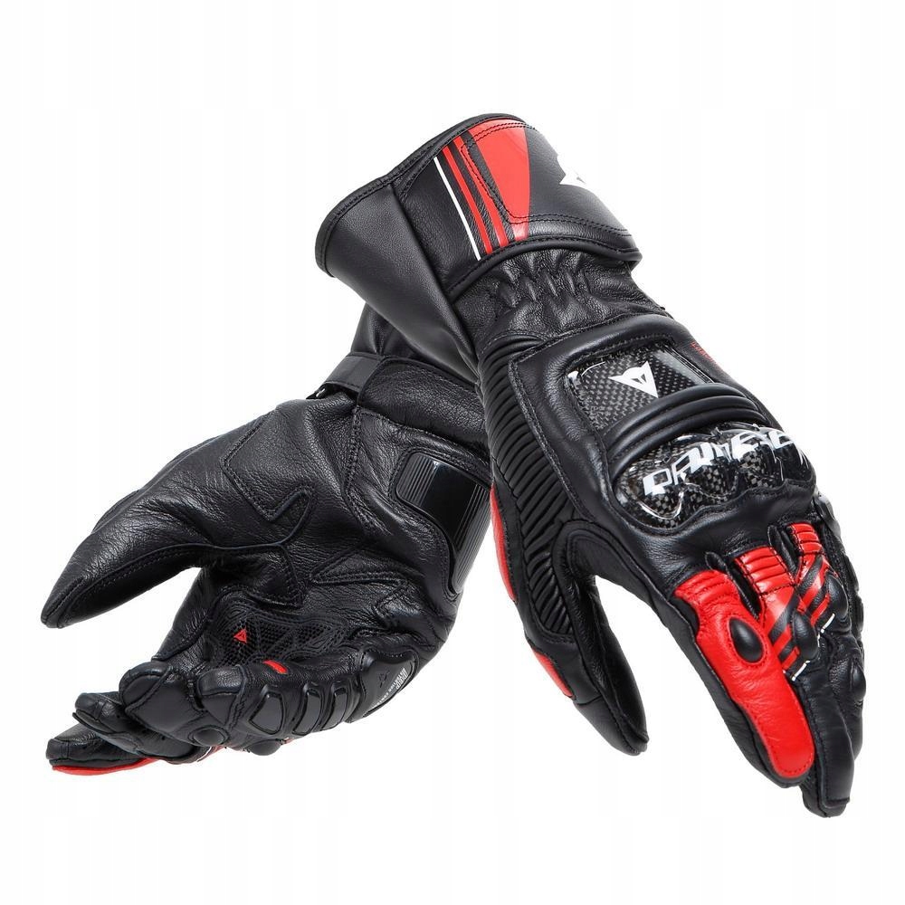 Motocyklové rukavice Dainese Druid 4 Čierno/červené XL