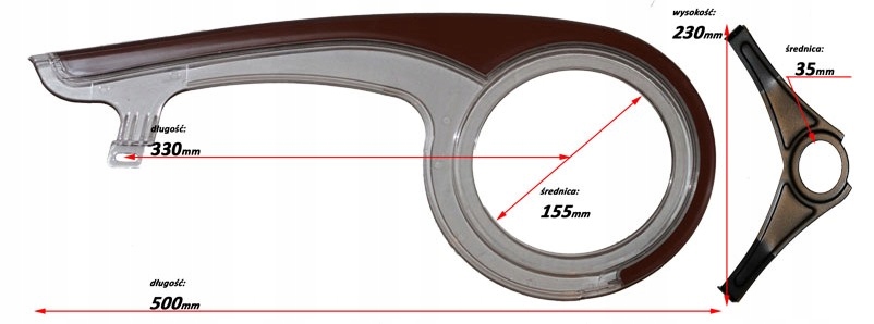 

Osłona Łańcucha Puma czarna