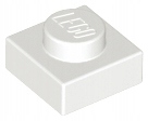 

Lego 3024 płytka 1x1 biały 10 szt Nowy