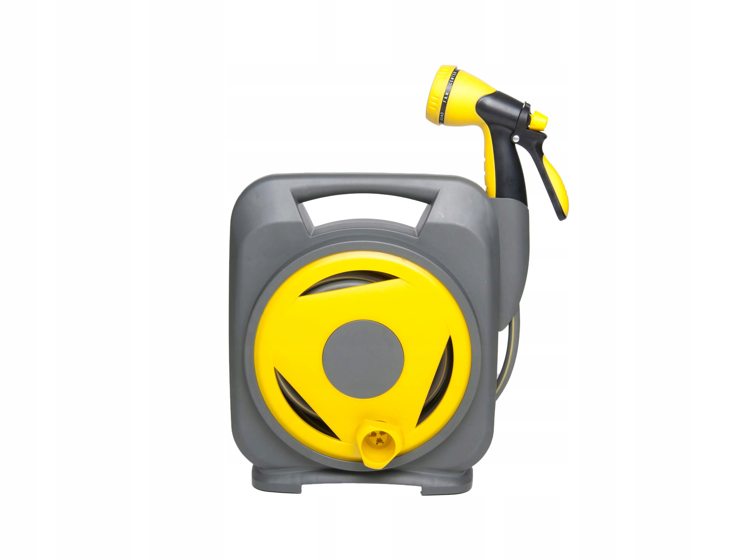 Zwijacz z wężem ogrodowym Wąż gumowy w kasecie