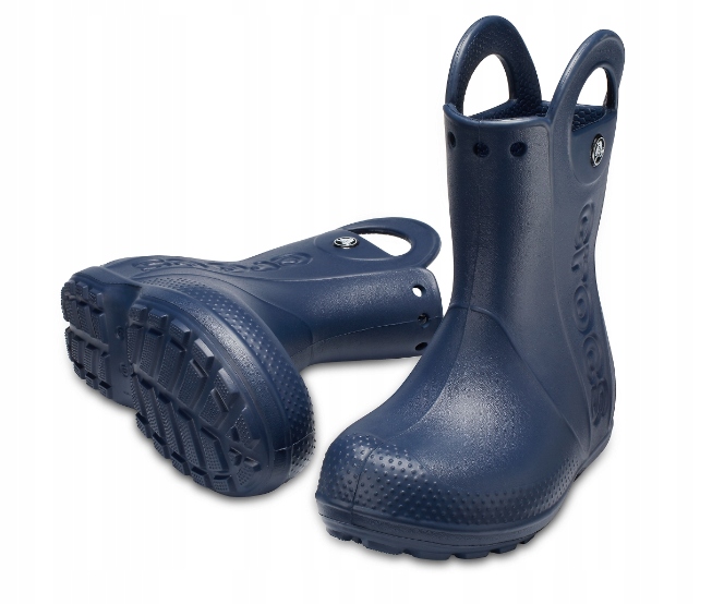 CROCS KALOSZE DZIECIĘCE GRANATOWE LOGO 25/26 ŻHC Rozmiar (new) 25