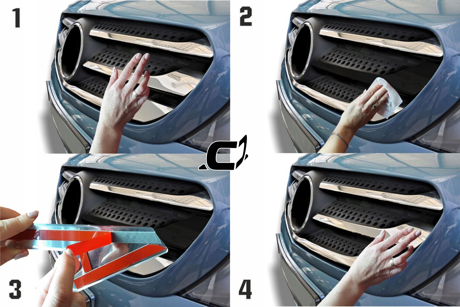 VW PASSAT B6 2005-2010 NAKŁADKA NAKŁADKI NA GRILL Producent części Croni