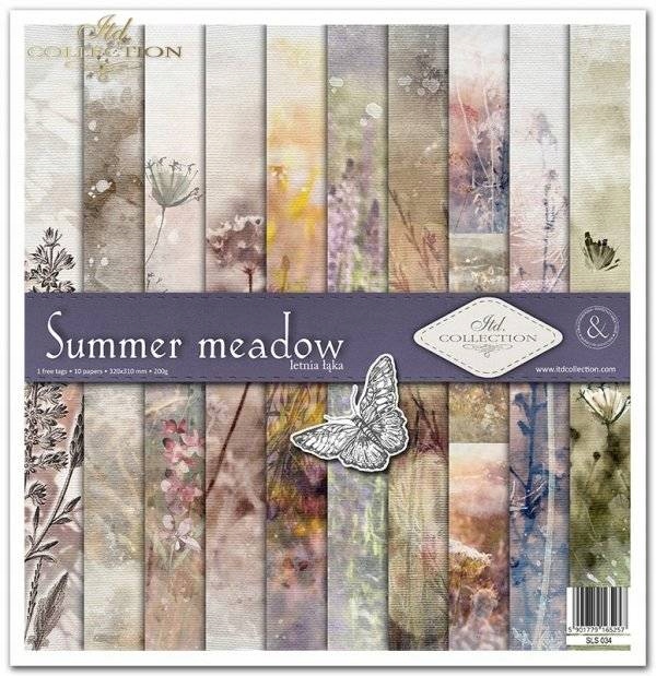 Zestaw papierów 30x30 Summer Meadow