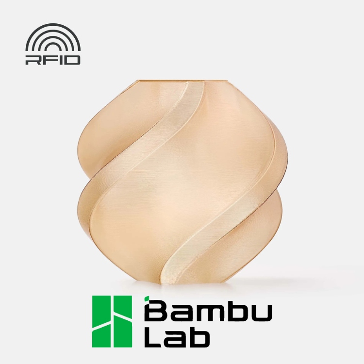 Filament Bambu Lab PETG Translucent 1,75mm 1kg - Refill- Brown