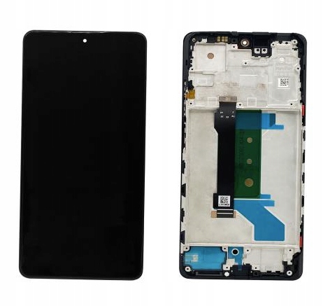Org LCD displej Xiaomi Redmi Note 12 Pro+ Plus Čierny (black) S Rámčkom