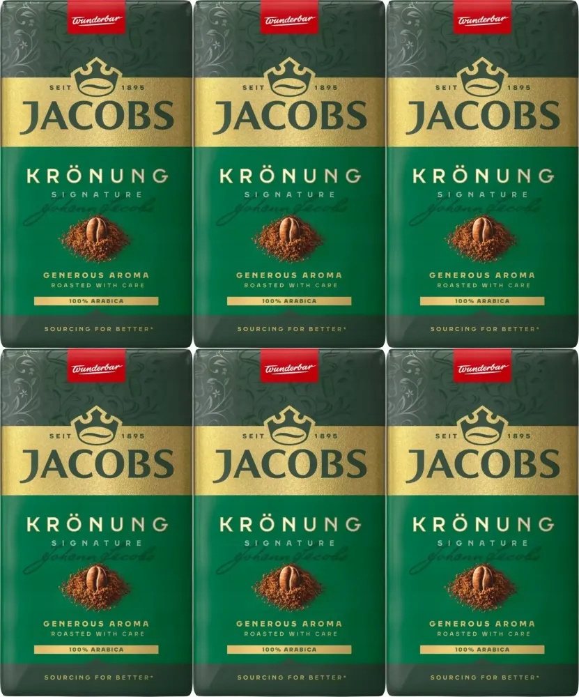Jacobs Kronung kawa mielona 250g x 6 Szt