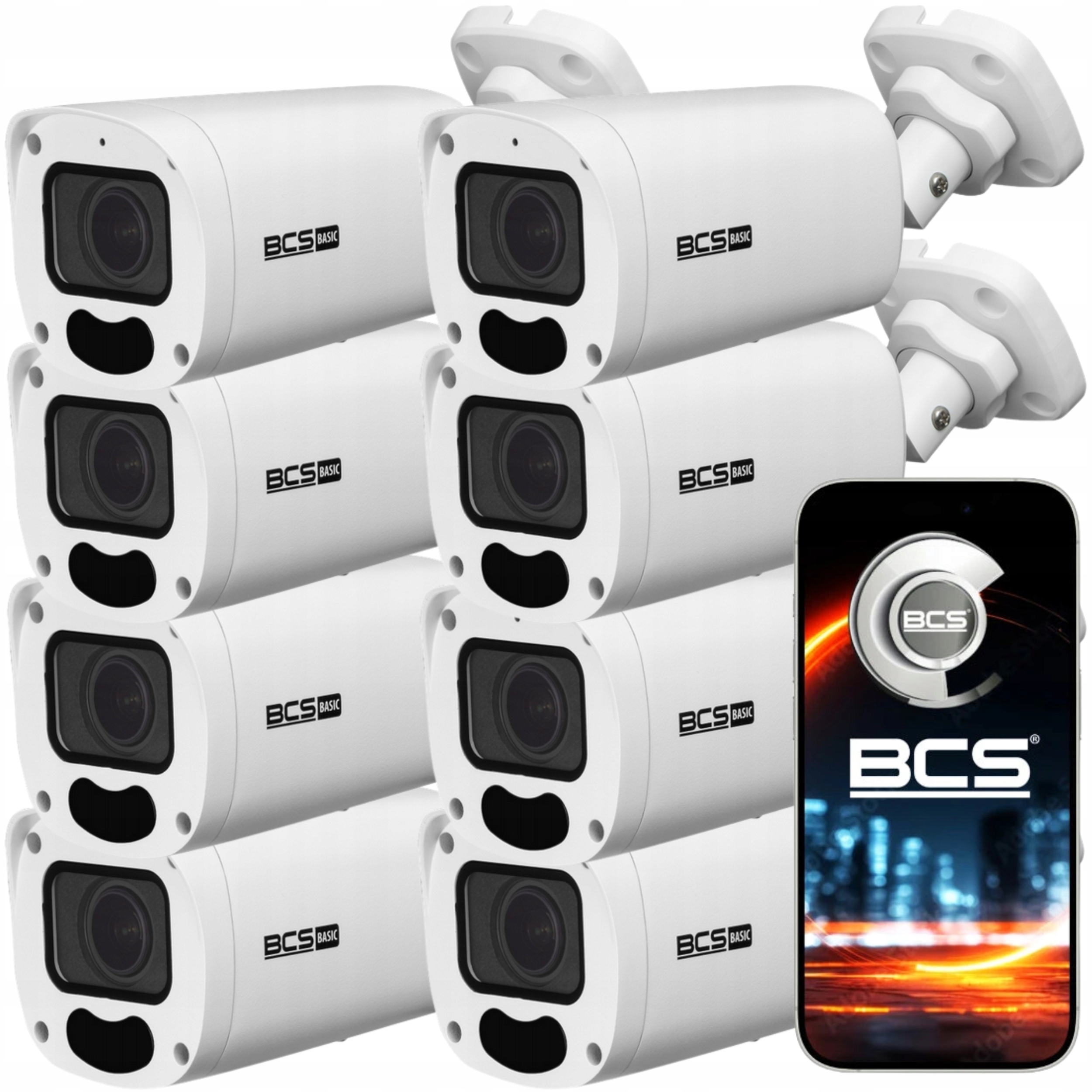 Kamera 8X BCS-B-TIP45VSR5(2.0) 5Mpx IR50M Wdr Zoom 16X IR50M Gniazdo Sd Blc