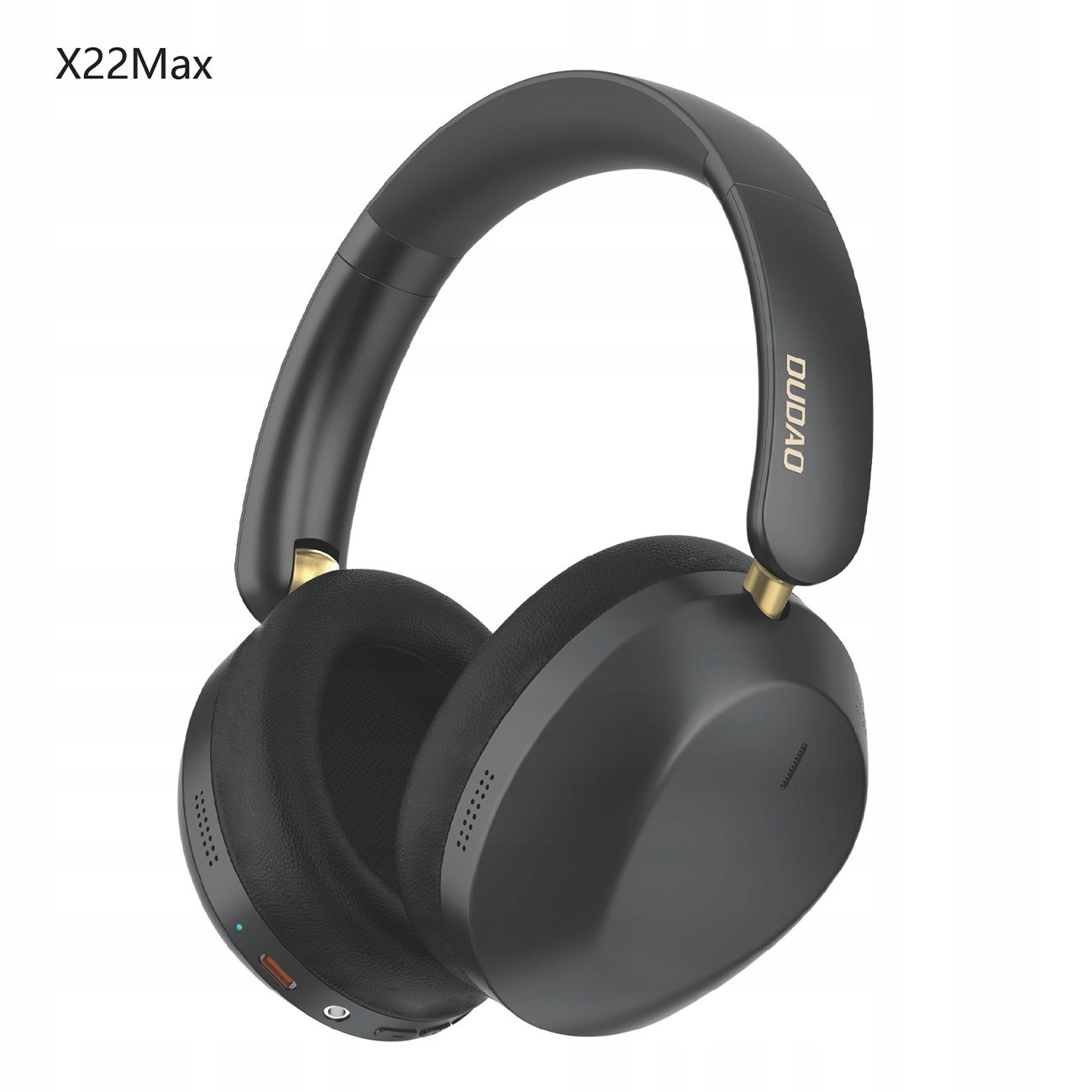 Słuchawki bezprzewodowe nauszne X22 Max Bluetooth Anc czarne