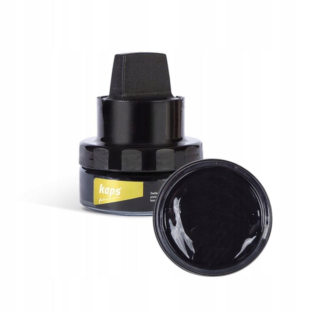 

Czarny Krem Do Skóry Pasta Z Aplikatorem Wosk 50ML
