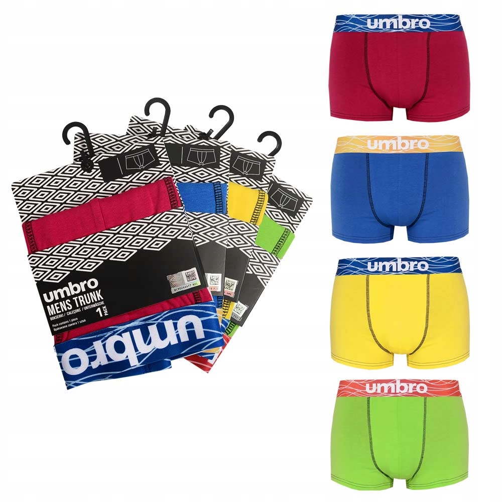 

Umbro Bokserki Męskie Zestaw 4 szt. BM403 M