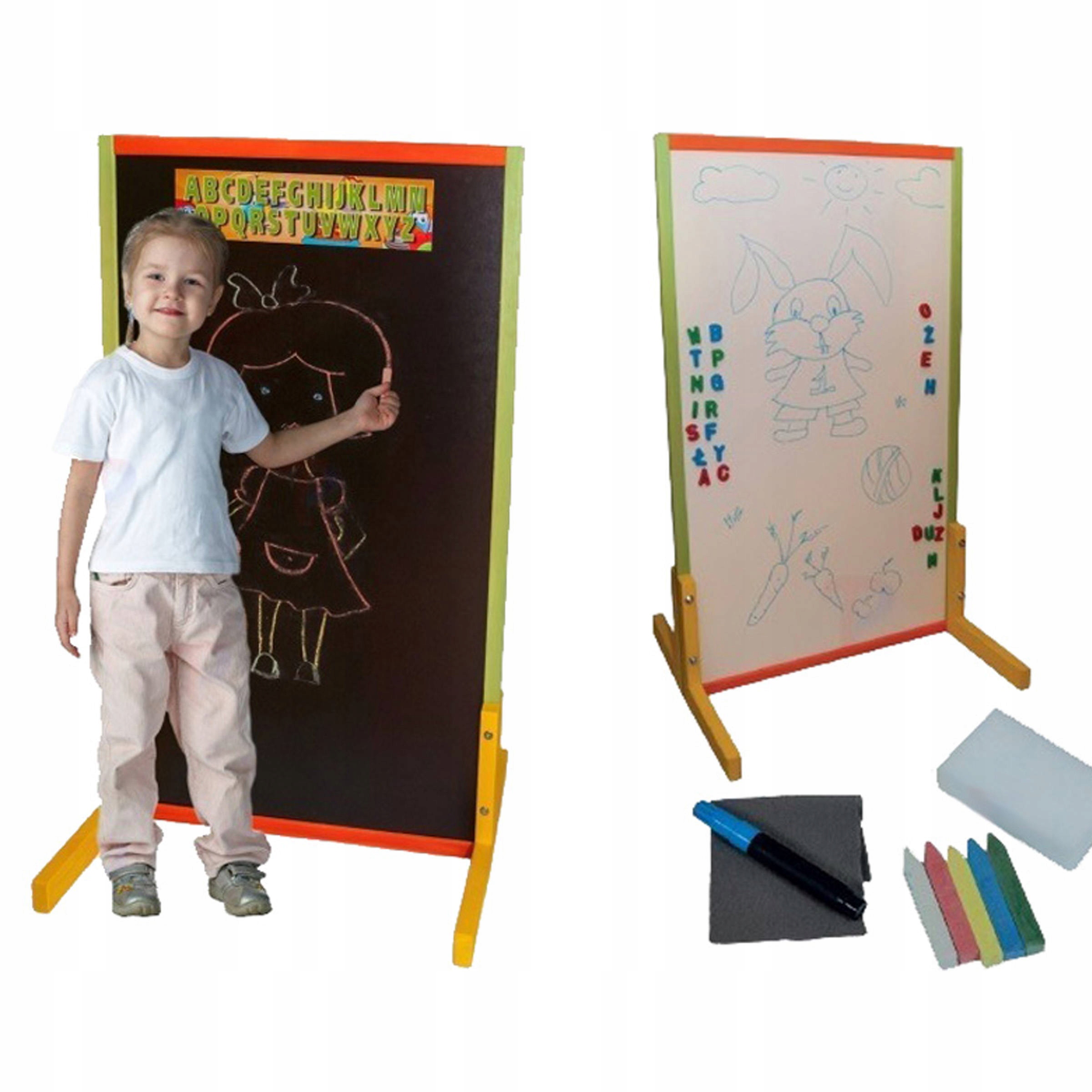 

Tablica 3XL Magnetyczna Kredowa i Akcesoria