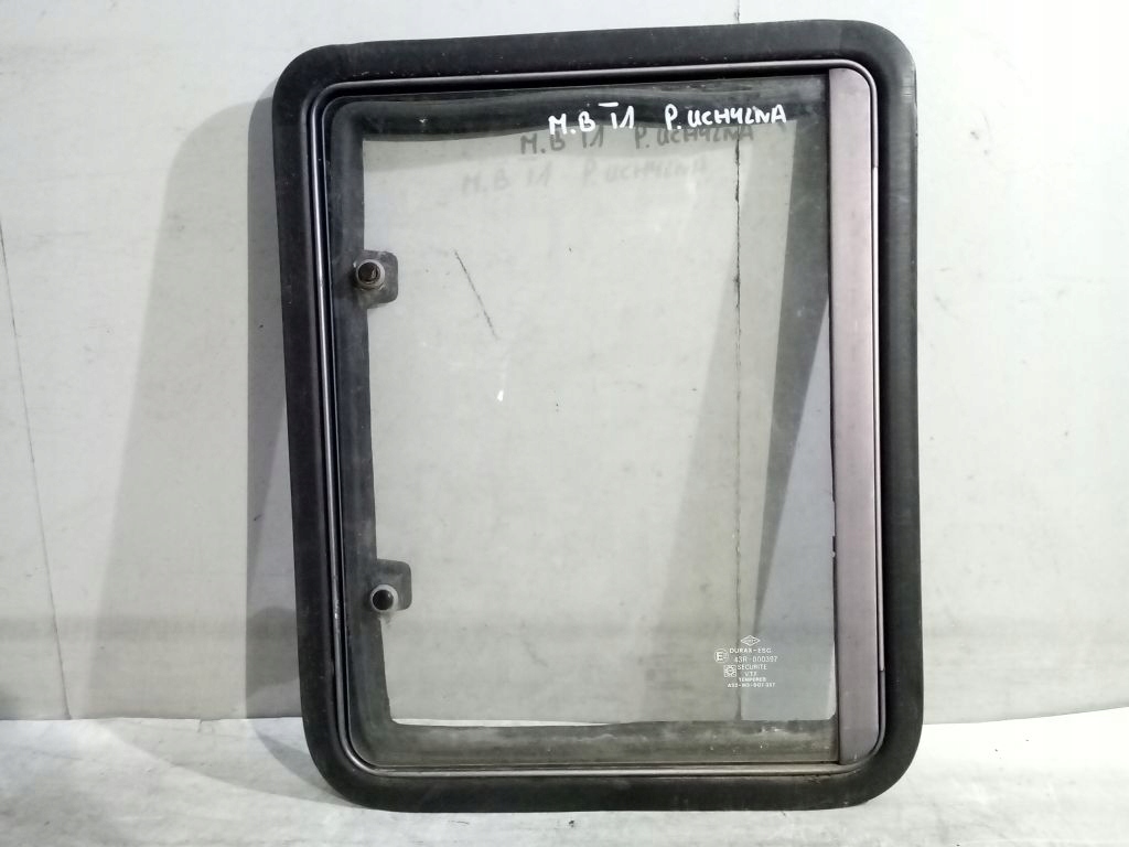 Mercedes T1 Kaczka window side right rear part uchylna