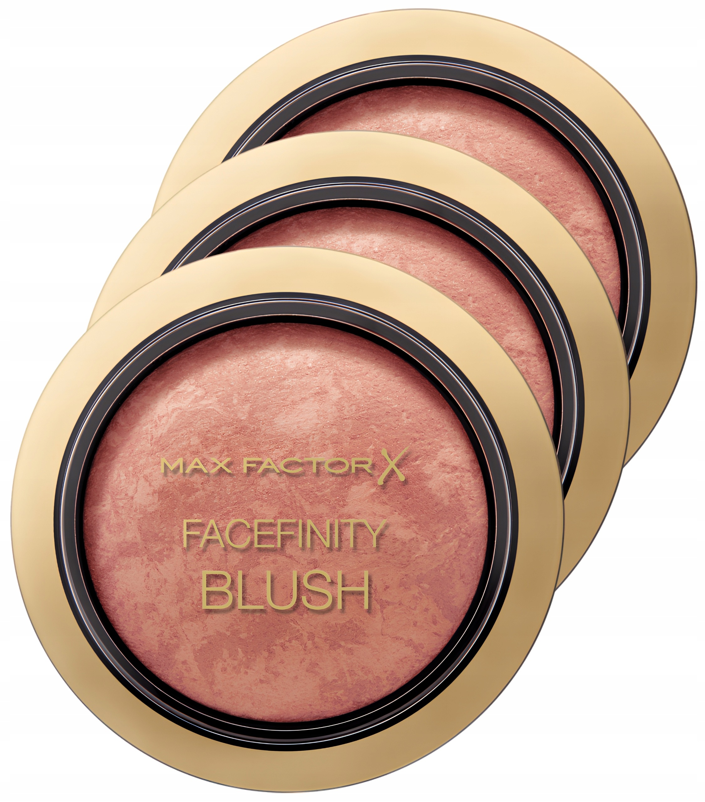 3 x Max Factor Růžová Facefinity 15