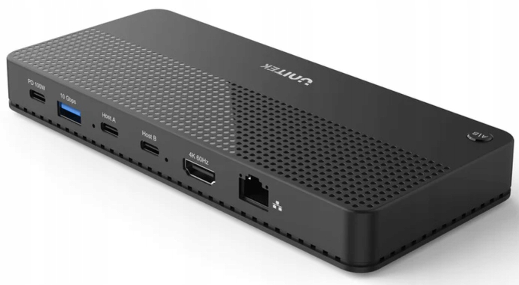 Unitek Prepínač Kvm D1077A Hub 4K Hdmi Usb C 100W 11 portov kompaktný