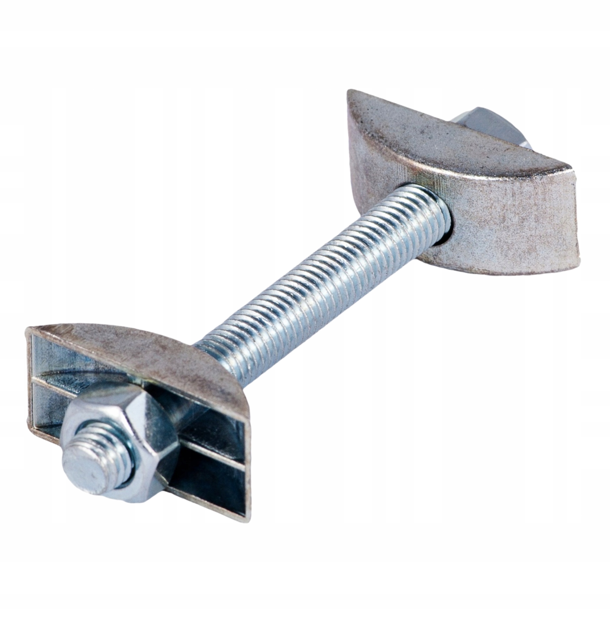 Dvojitý konektor M10 pre nábytok Ø 45, schody, stoly, postele, spojenie dosiek