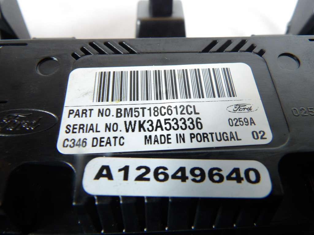 FORD FOCUS MK3 PANEL des lüfters BM5T18C612CL