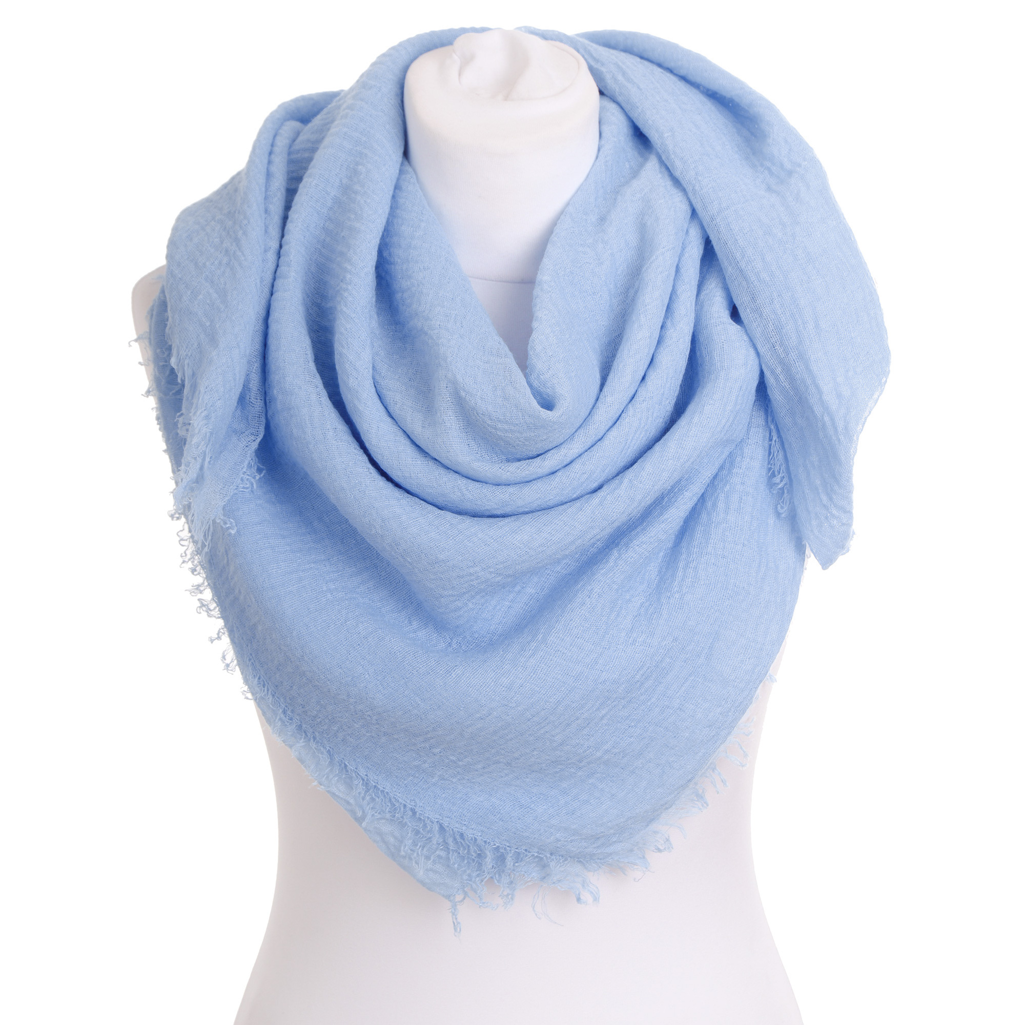 Szal damski apaszka chusta niebieski Stan opakowania oryginalne