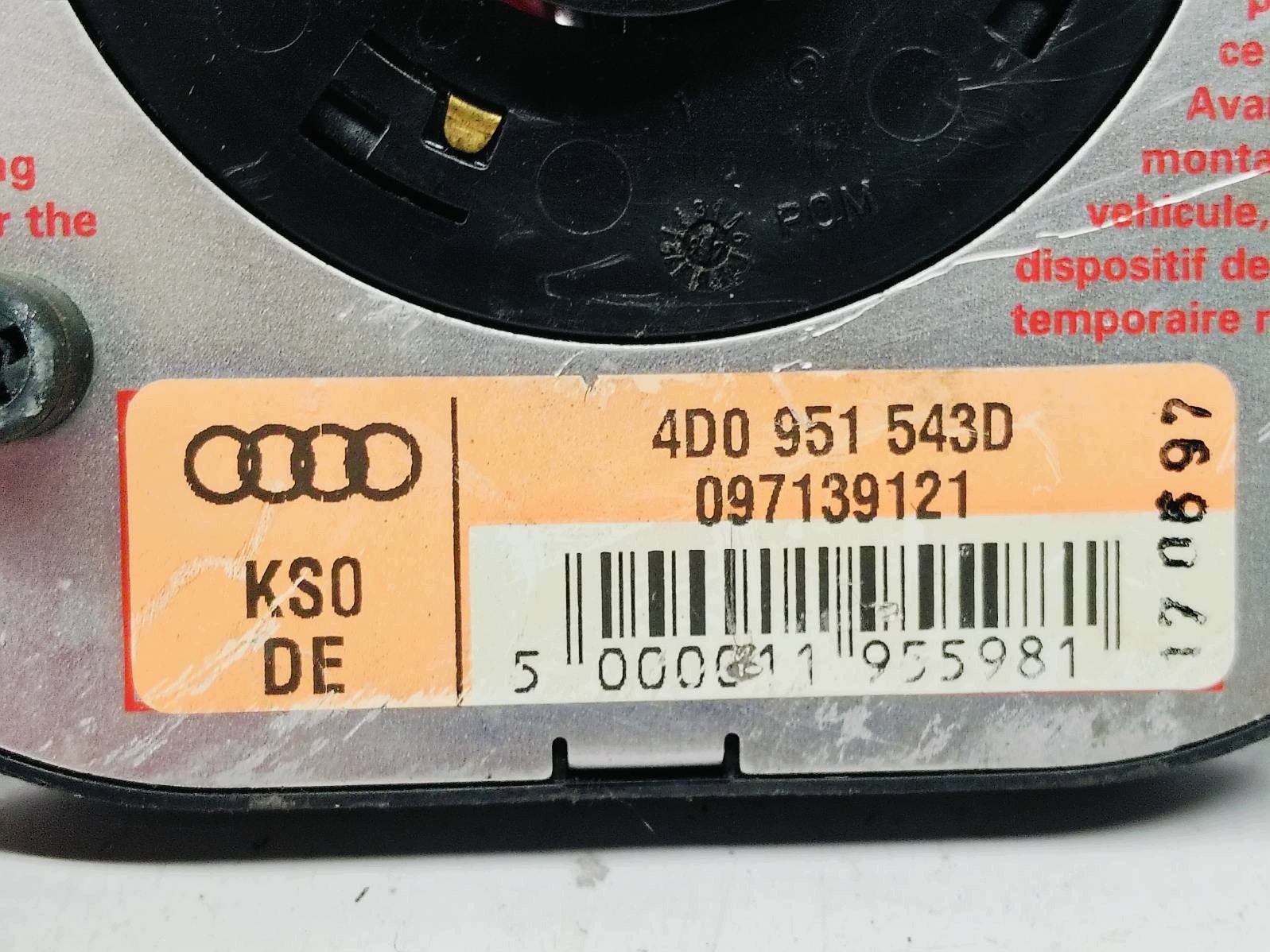 ring Zwijak Audi A4 B5 1.9 TDI 4D0951543D