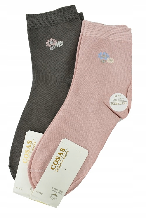 SKARPETY SKARPETKI DAMSKIE 39-42 BAWEŁNA