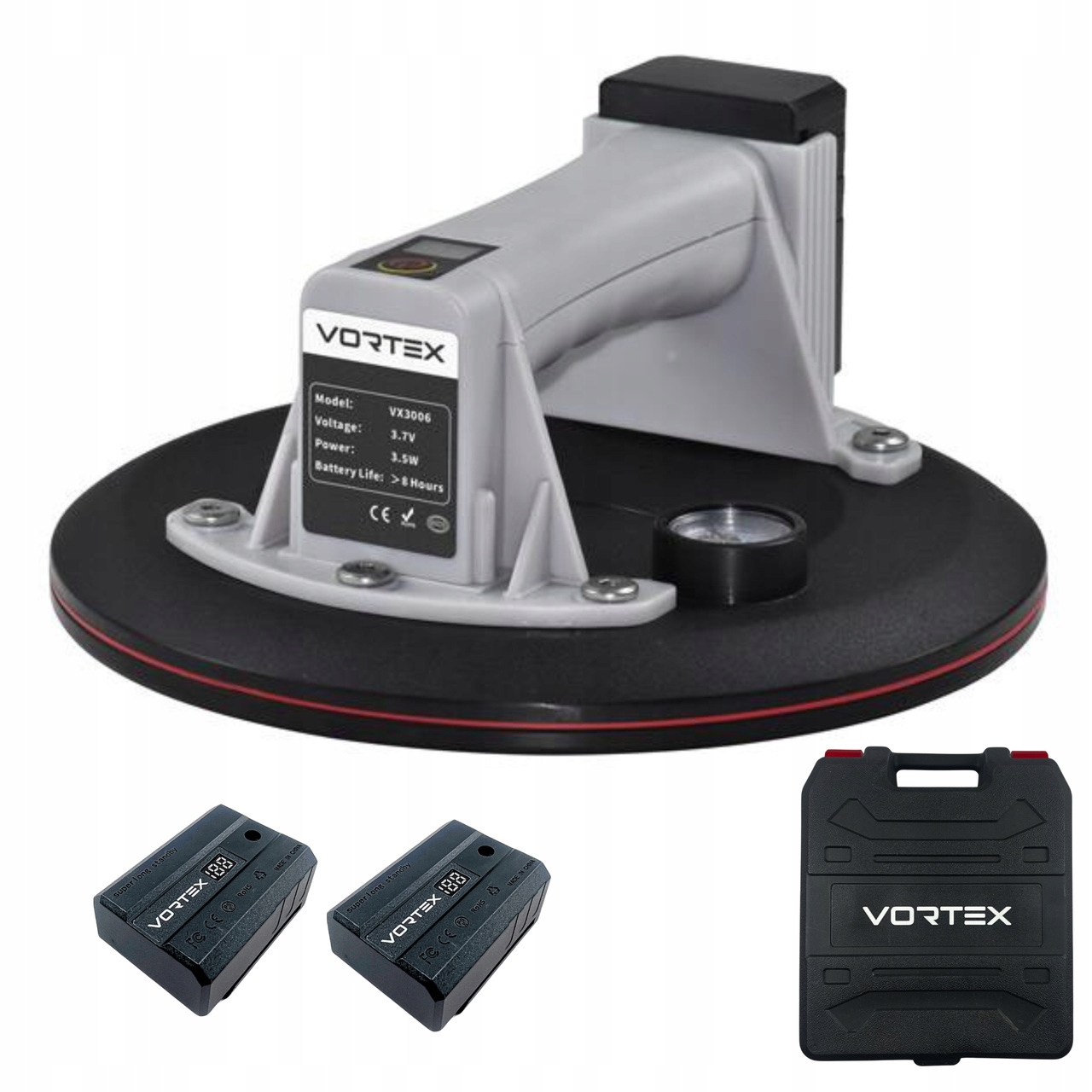 Držák Na Glazuru Přísavka Elektrická Vakuová Automatická Velká 22 CM