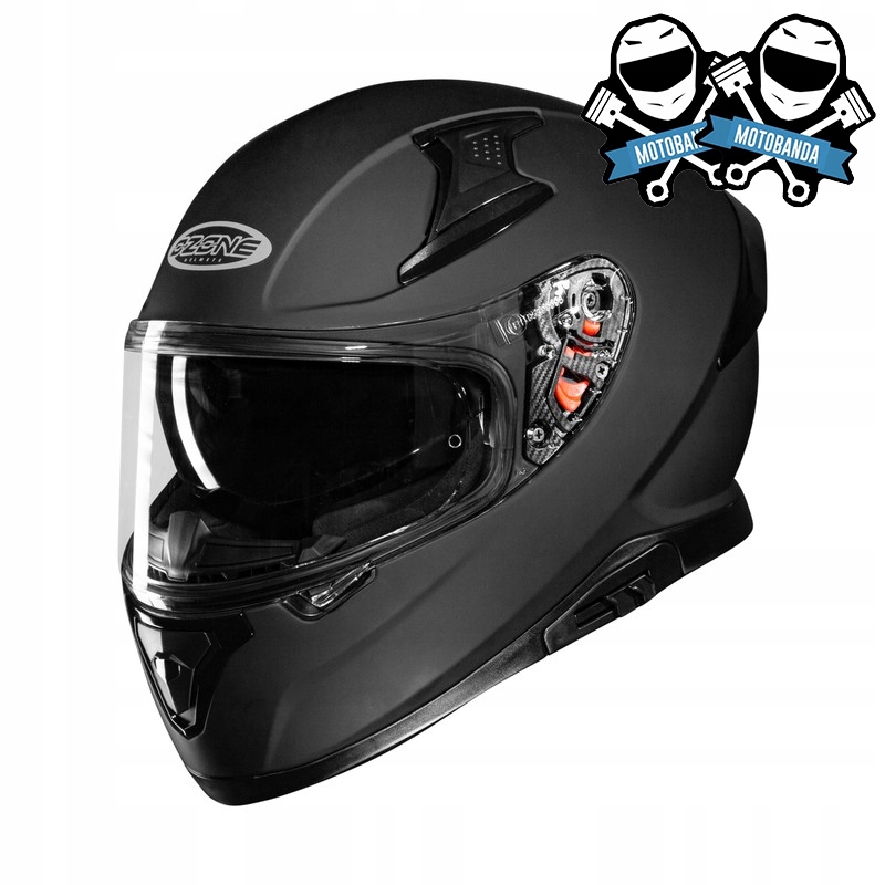 

Kask motocyklowy z blendą Ozone Arrow Matt Black