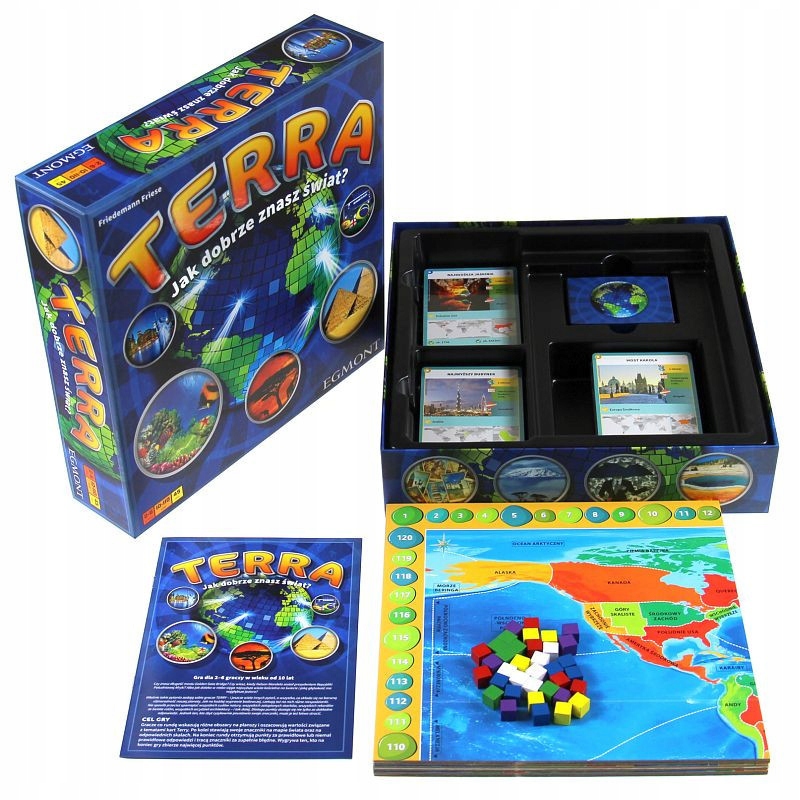 PLANSZOWE GRY dla Dzieci Terra IMPREZOWA Niekończąca się Zabawa RODZINNA Typ Podstawa