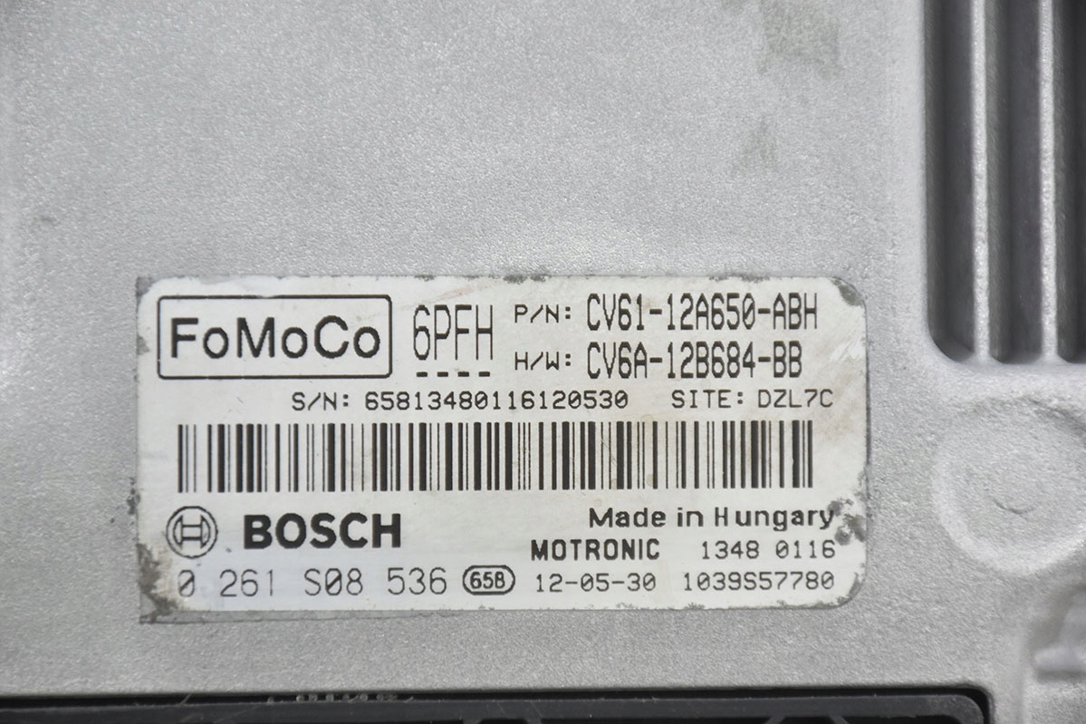computer control unit FORD ECOBOOST 0261S08536