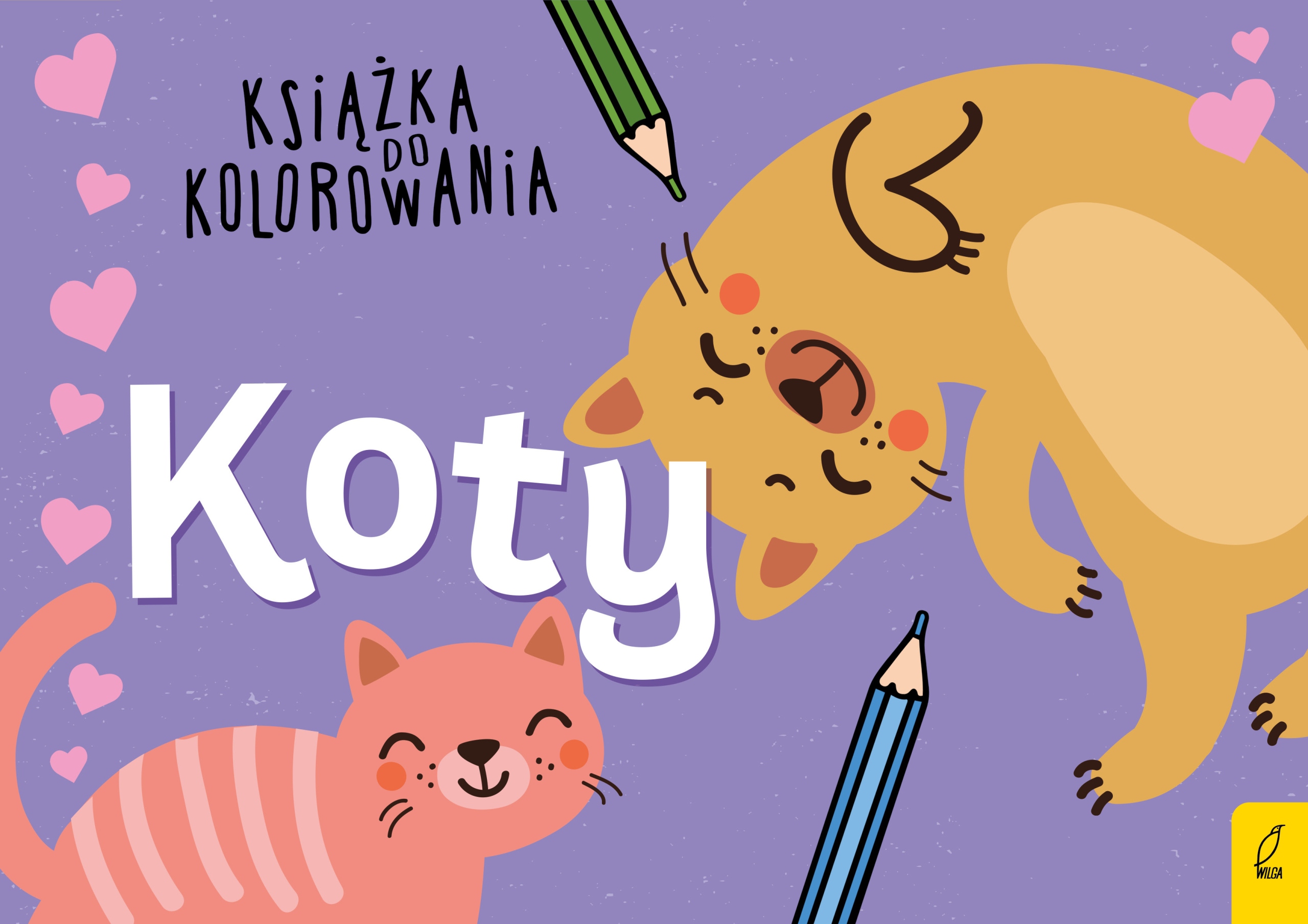 

Książka Do Kolorowania Koty Malowanka Kolorowanka